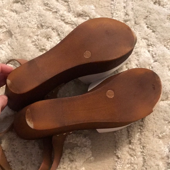 Seychelles 70s VIBE white platform wedges sz. 8.5 - Picture 7 of 7